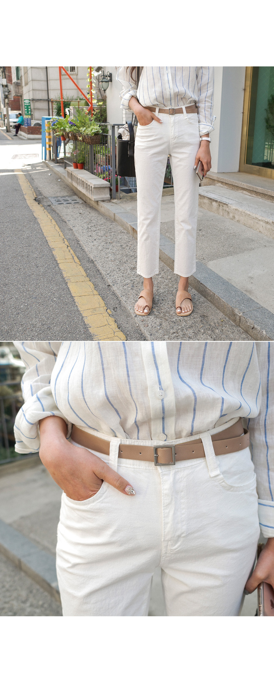 텐션업 오가닉밴딩 일자팬츠_S,M,L,XL-2color, 매시즌 베스트셀러-오가닉, 히든락 시크릿밴딩-일자핏과 스키니사이, 이쁜 핏! 상세 이미지 30