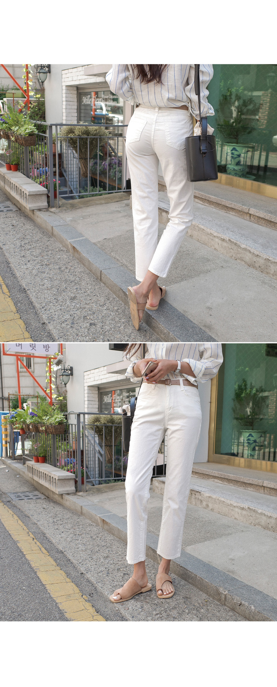 텐션업 오가닉밴딩 일자팬츠_S,M,L,XL-2color, 매시즌 베스트셀러-오가닉, 히든락 시크릿밴딩-일자핏과 스키니사이, 이쁜 핏! 상세 이미지 39