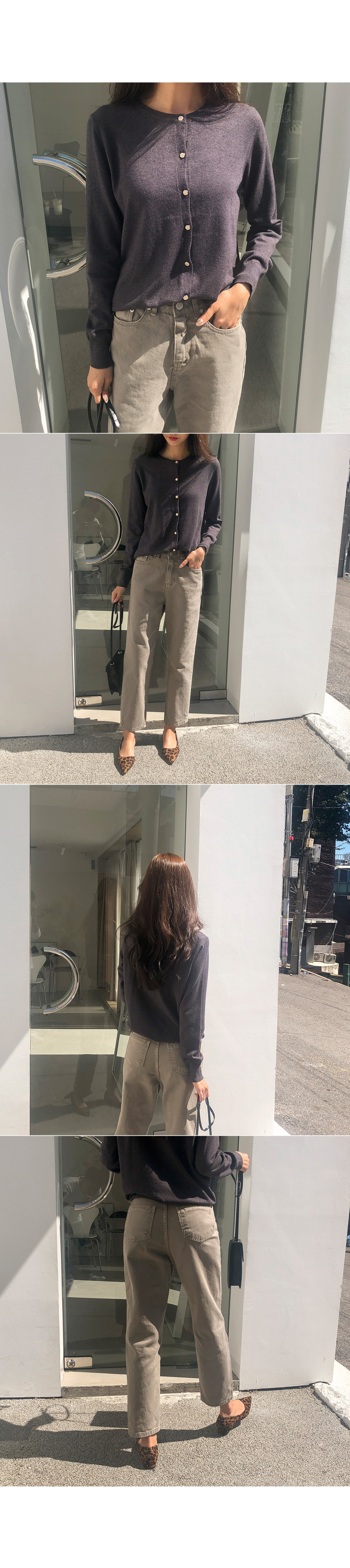 금장단추 비스코스니트가디건-14color, [기획] [베스트재입고]-고급스러운 가을컬러 추가-고급스러운 비스코스 니트가디건 상세 이미지 33