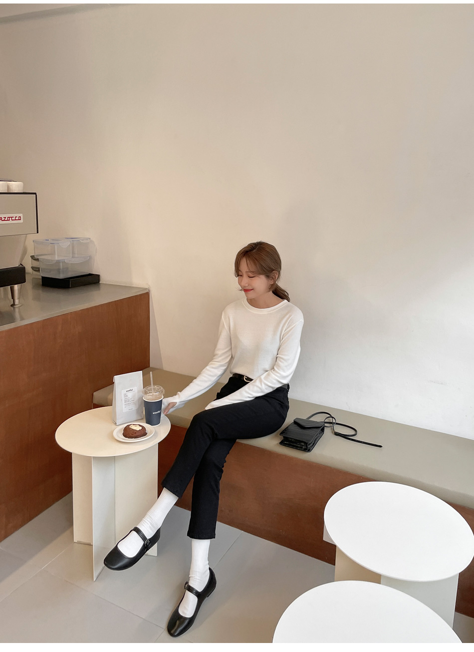 코펜스판 밴딩 일자바지_S,M,L,XL-3color, 매일입는 데일리팬츠-허리밴딩+쫀득스판=꿀조합-#데일리팬츠 #교복팬츠 상세 이미지 57