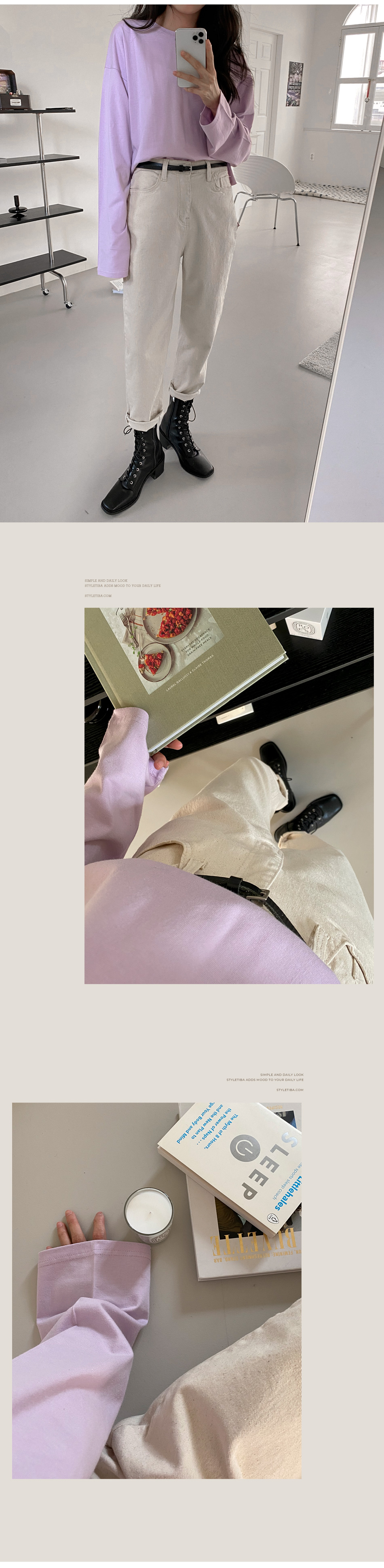코펜스판 밴딩 일자바지_S,M,L,XL-3color, 매일입는 데일리팬츠-허리밴딩+쫀득스판=꿀조합-#데일리팬츠 #교복팬츠 상세 이미지 13