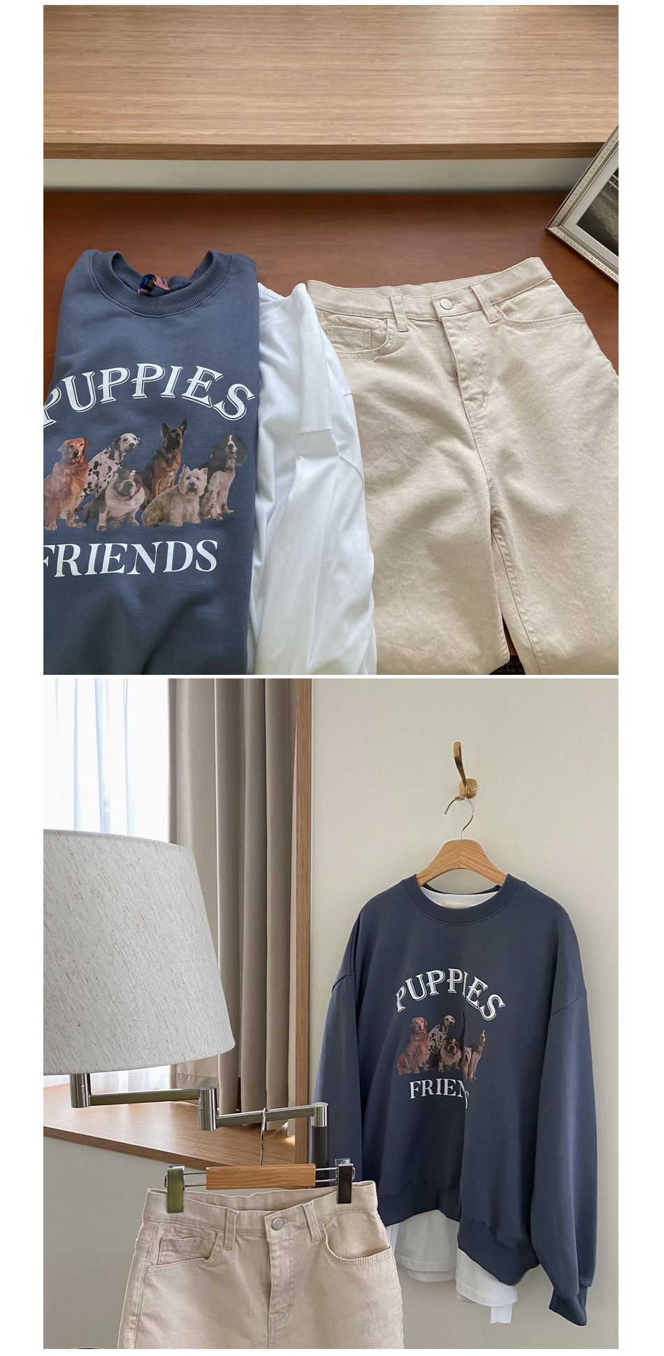 코펜스판 밴딩 일자바지_S,M,L,XL-3color, 매일입는 데일리팬츠-허리밴딩+쫀득스판=꿀조합-#데일리팬츠 #교복팬츠 상세 이미지 15