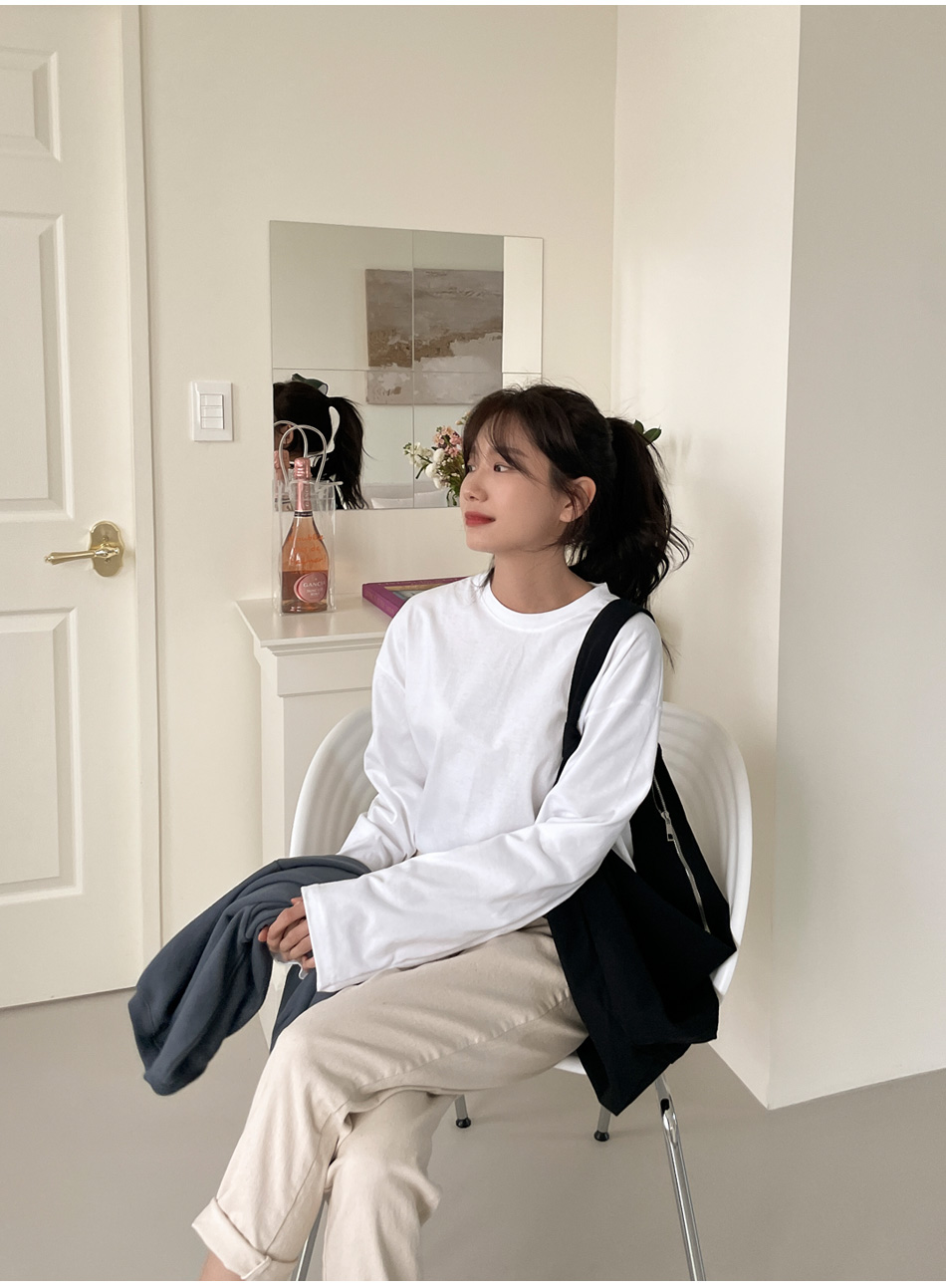 코펜스판 밴딩 일자바지_S,M,L,XL-3color, 매일입는 데일리팬츠-허리밴딩+쫀득스판=꿀조합-#데일리팬츠 #교복팬츠 상세 이미지 18