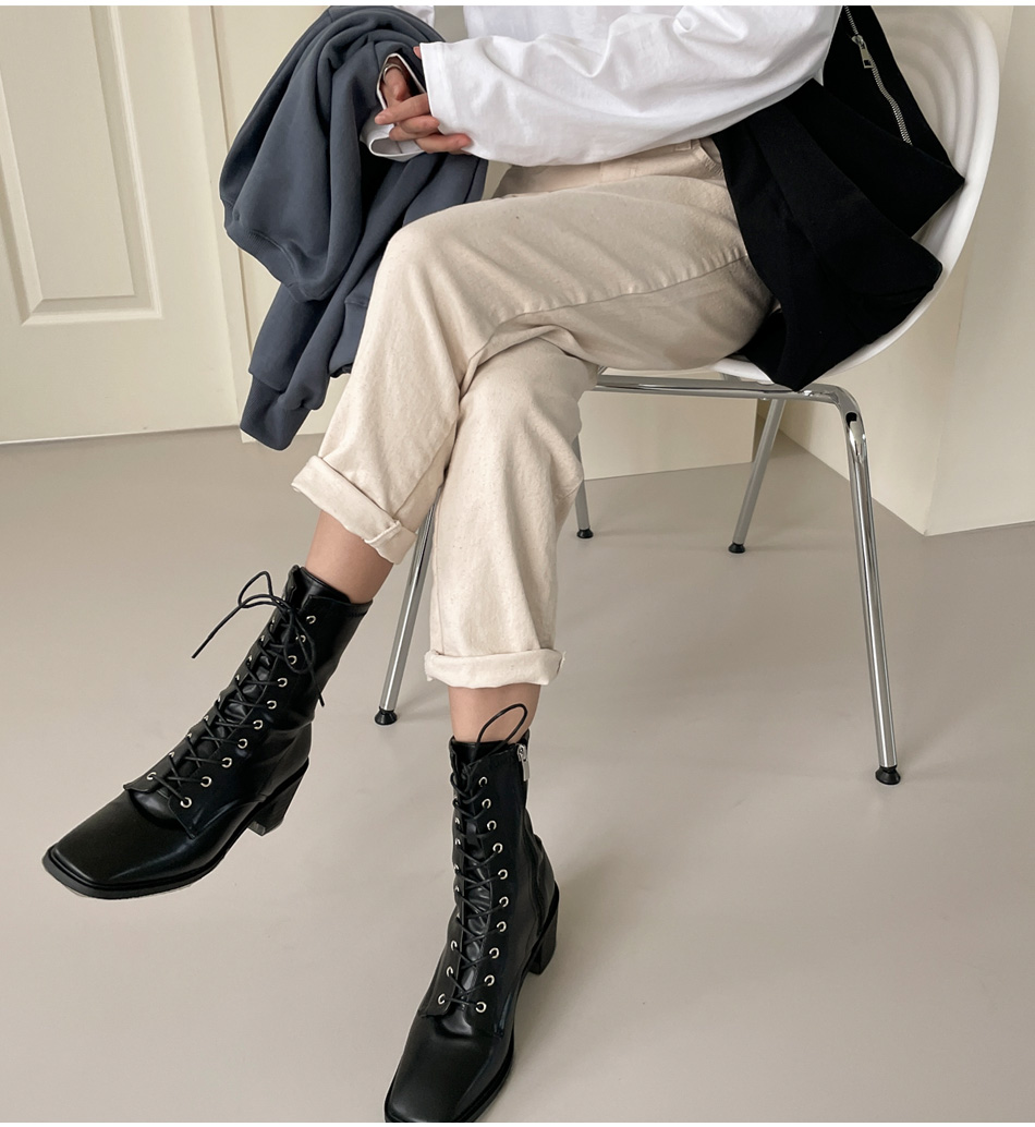 코펜스판 밴딩 일자바지_S,M,L,XL-3color, 매일입는 데일리팬츠-허리밴딩+쫀득스판=꿀조합-#데일리팬츠 #교복팬츠 상세 이미지 19