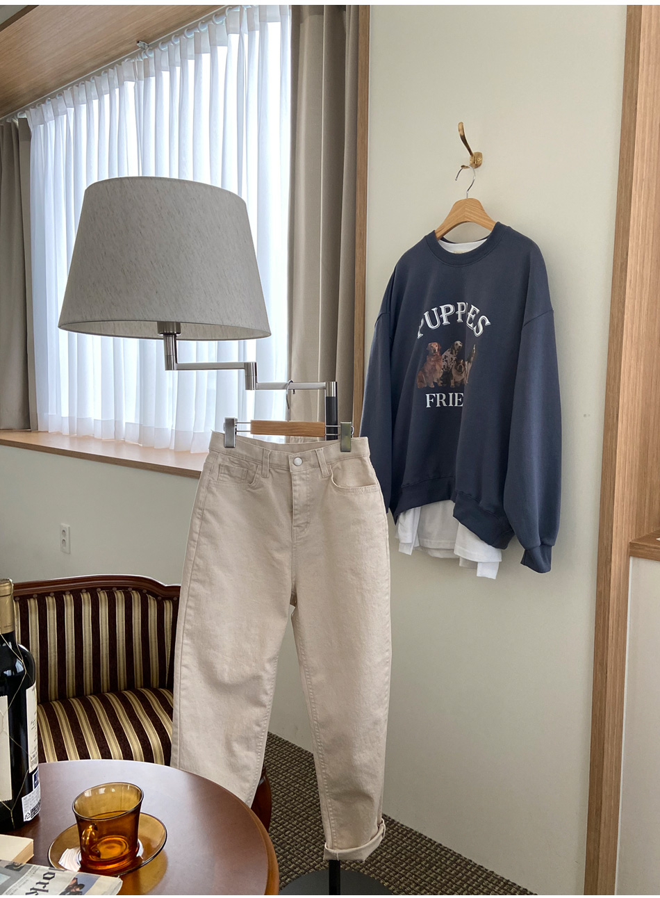 코펜스판 밴딩 일자바지_S,M,L,XL-3color, 매일입는 데일리팬츠-허리밴딩+쫀득스판=꿀조합-#데일리팬츠 #교복팬츠 상세 이미지 22