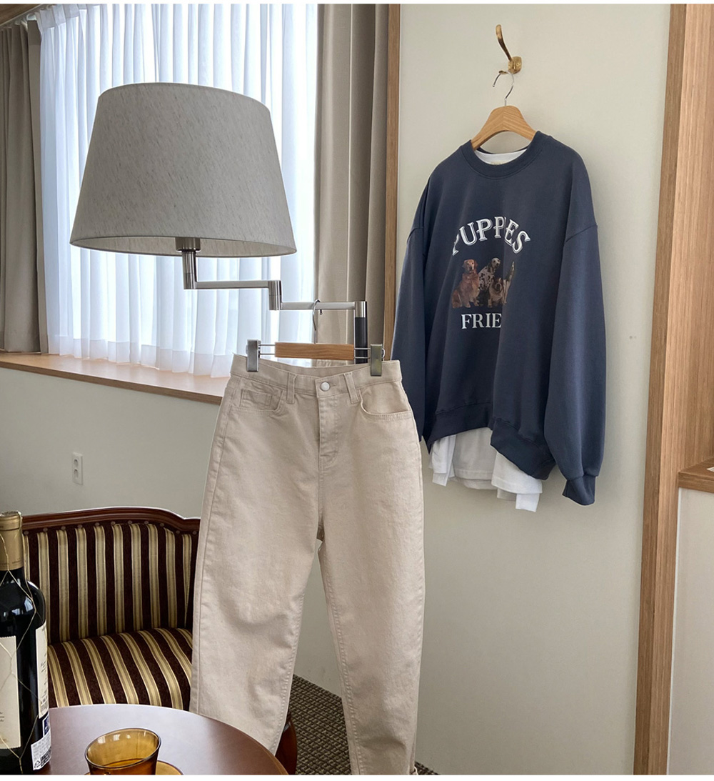 코펜스판 밴딩 일자바지_S,M,L,XL-3color, 매일입는 데일리팬츠-허리밴딩+쫀득스판=꿀조합-#데일리팬츠 #교복팬츠 상세 이미지 2