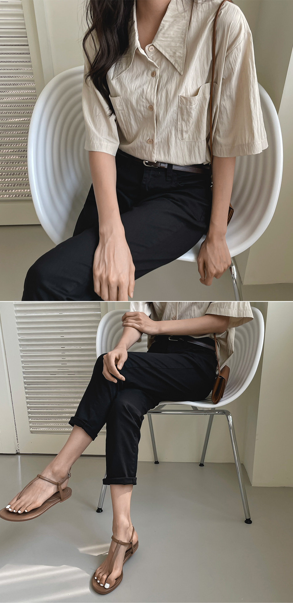 텐션업 오가닉밴딩 일자팬츠_S,M,L,XL-2color, 매시즌 베스트셀러-오가닉, 히든락 시크릿밴딩-일자핏과 스키니사이, 이쁜 핏! 상세 이미지 54