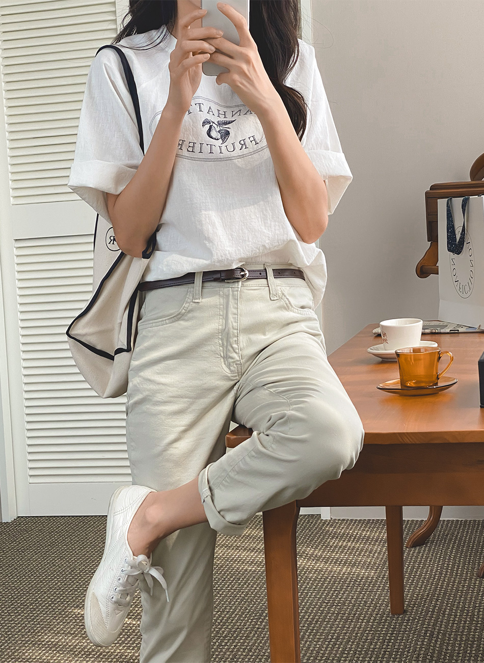 텐션업 오가닉밴딩 일자팬츠_S,M,L,XL-2color, 매시즌 베스트셀러-오가닉, 히든락 시크릿밴딩-일자핏과 스키니사이, 이쁜 핏! 상세 이미지 22