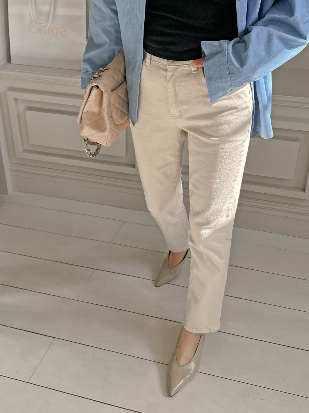 코펜스판 밴딩 일자바지_S,M,L,XL-3color, 매일입는 데일리팬츠-허리밴딩+쫀득스판=꿀조합-#데일리팬츠 #교복팬츠 상세 이미지 30