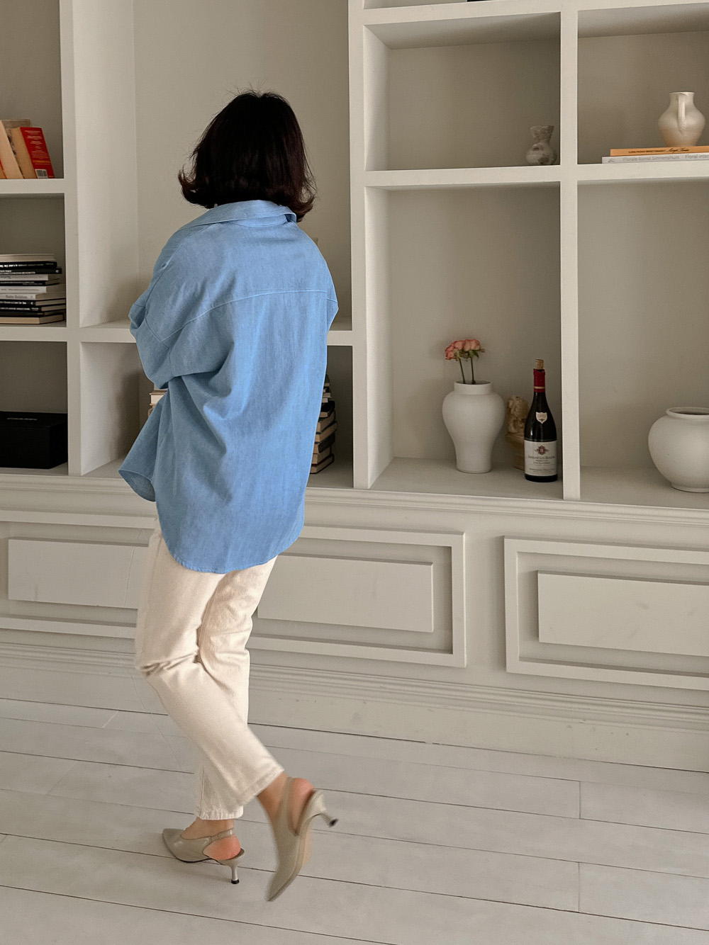 코펜스판 밴딩 일자바지_S,M,L,XL-3color, 매일입는 데일리팬츠-허리밴딩+쫀득스판=꿀조합-#데일리팬츠 #교복팬츠 상세 이미지 40