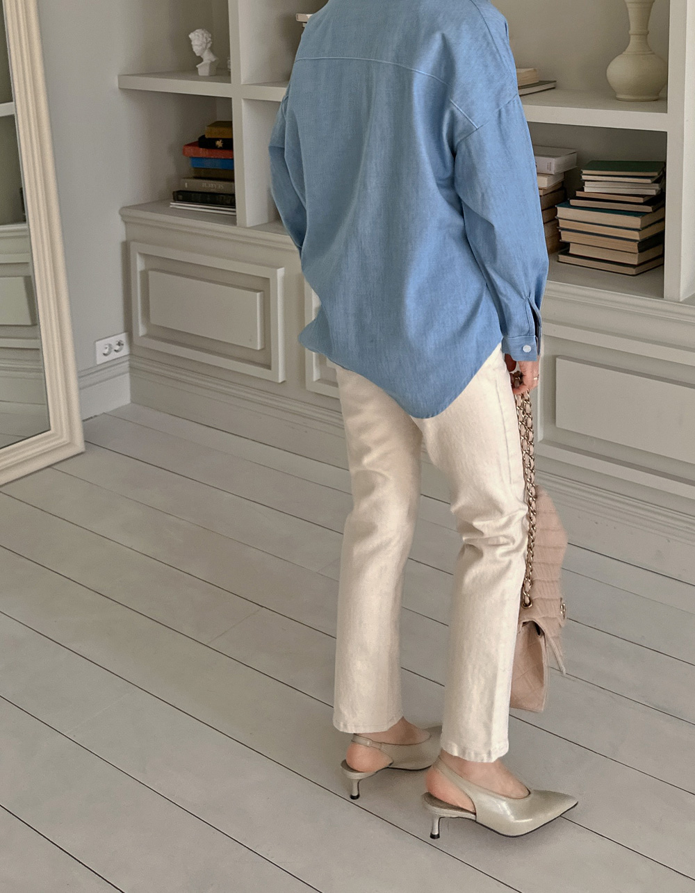 코펜스판 밴딩 일자바지_S,M,L,XL-3color, 매일입는 데일리팬츠-허리밴딩+쫀득스판=꿀조합-#데일리팬츠 #교복팬츠 상세 이미지 51